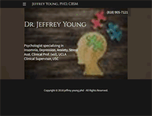 Tablet Screenshot of drjeffreyyoung.com